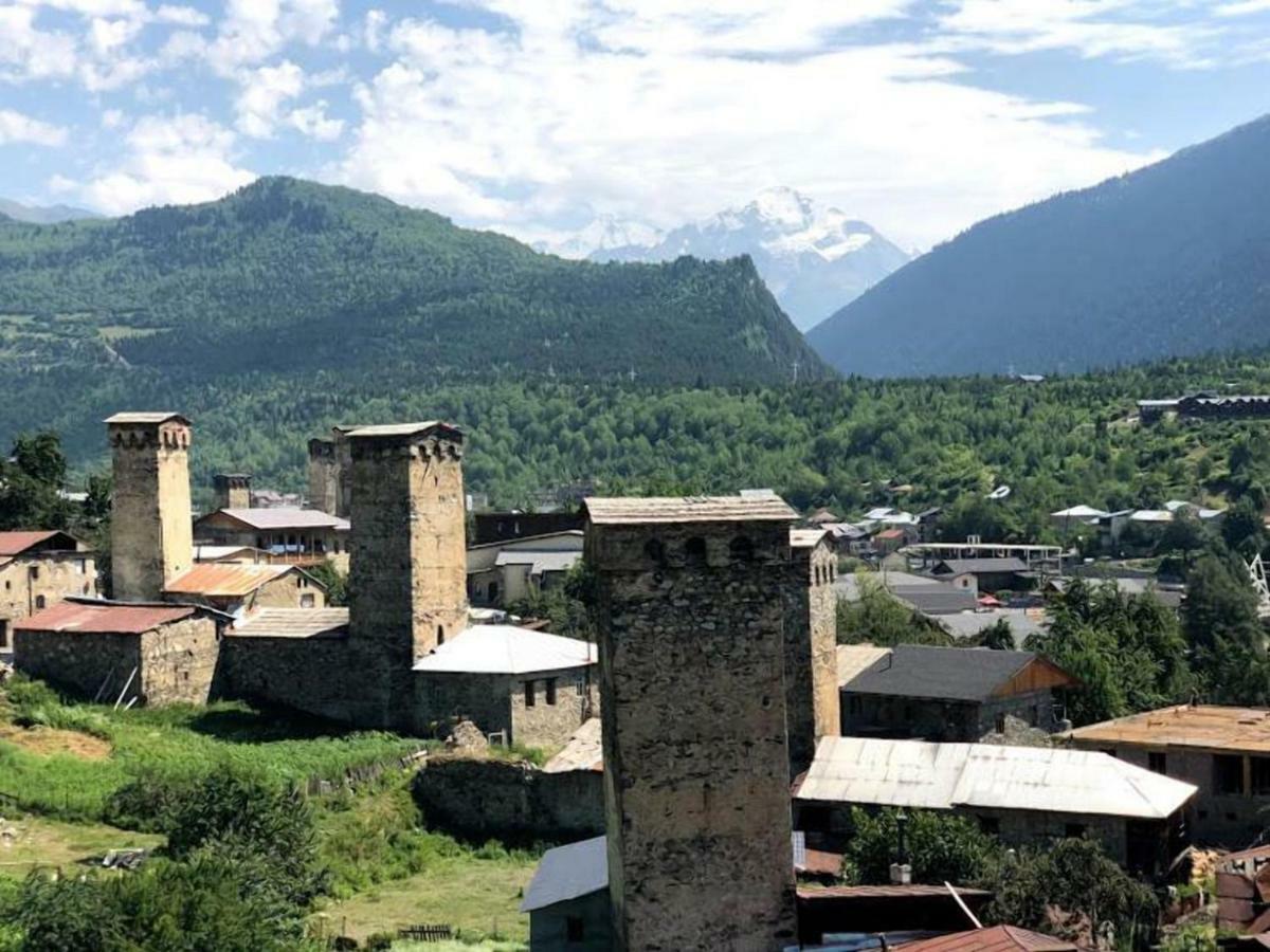 Hotel Guesthaus King Seti Mestia Exteriér fotografie